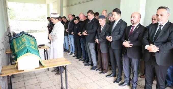 Şehidimizin annesine son görev