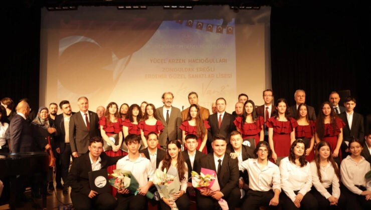 Ereğli Erdemir Güzel Sanatlar Lisesinde “Kim Var?” sanat etkinliği düzenlendi