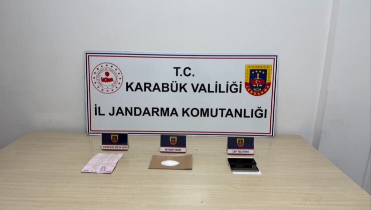 Karabük’te uyuşturucu operasyonu: 1 gözaltı