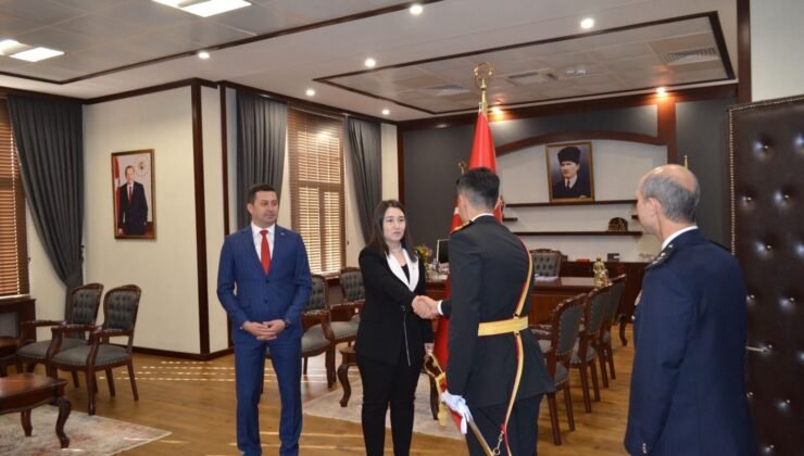 Kilimli’de Cumhuriyet’in 102. yılı için tebrikat töreni