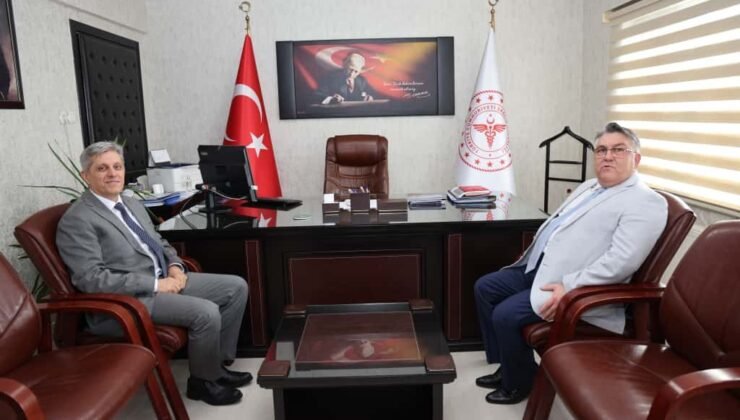 Özölçer’den İl Sağlık Müdürü Gün’e ziyaret