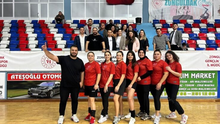 Zonguldak Şampiyonu Uzunmehmet Göğüs Hastalıkları Hastanesi Bölge Şampiyonası’nda