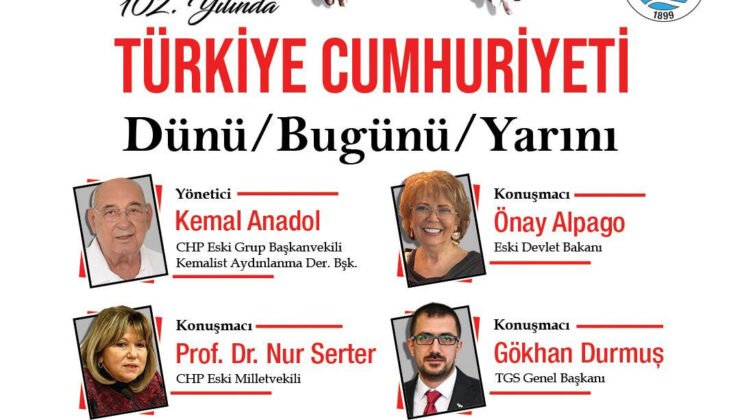 Zonguldak’ta “Türkiye Cumhuriyeti: Dünü/Bugünü/Yarını” söyleşisi 29 Ekim’de