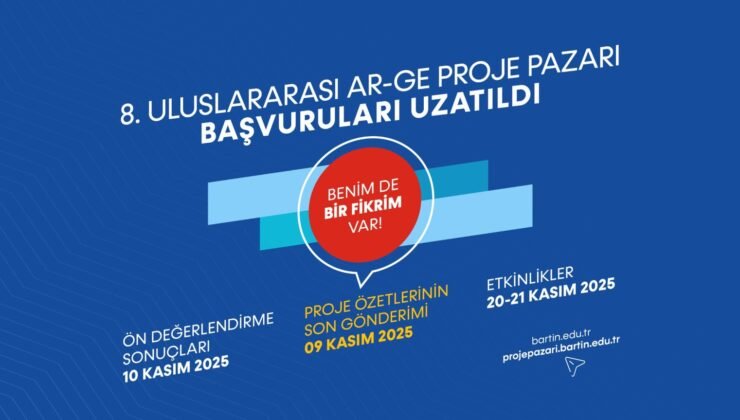 BARÜ 8. Uluslararası Ar-Ge Proje Pazarı başvuru süresi uzatıldı