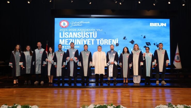 BEUN’da 2024–2025 Akademik Yılı Lisansüstü Mezuniyet Töreni Coşkusu