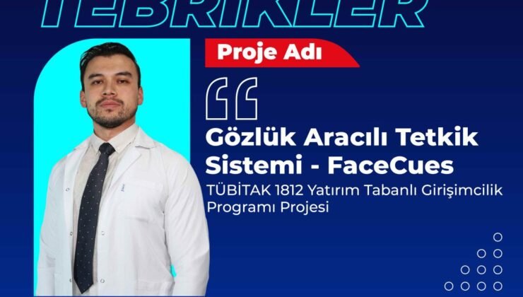 BEUN’un “FaceCues Projesi”ne TÜBİTAK’tan Mükemmeliyet Mührü