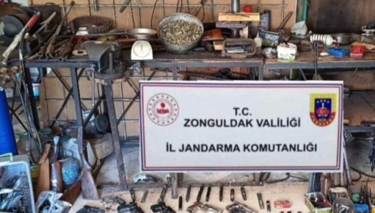Çaycuma’daki Silah İmalathanesi Operasyonunda 2 Tutuklama