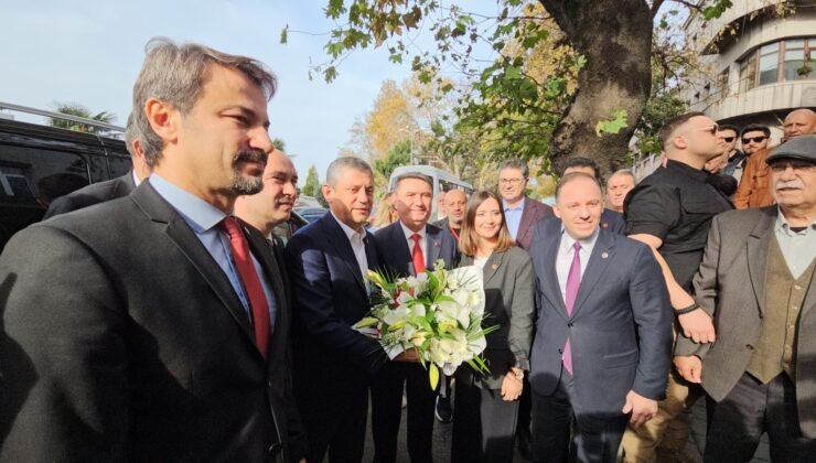 CHP Genel Başkanı Özgür Özel Zonguldak’ta