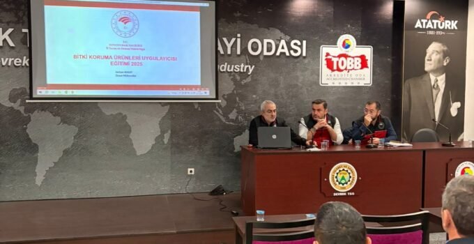 Devrek’te kahverengi kokarcayla mücadele eğitimi