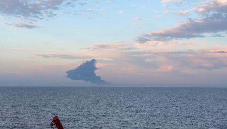 Karadeniz’deki gemide korkutan patlama
