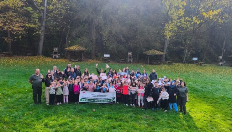 Minikler doğayı gözlemledi