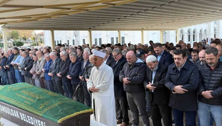 Rıfat Esengün dualarla son yolculuğuna uğurlandı