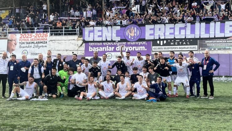 TFF 3. Lig: Karadeniz Ereğli Belediyespor: 2 – Zonguldakspor: 1