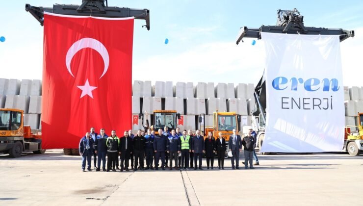 Vali Hacıbektaşoğlu, Eren Enerji Limanı’ndaki Rıhtım-4 kapasite artışını yerinde inceledi