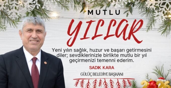Sadık Kara’nın yeni yıl mesajı