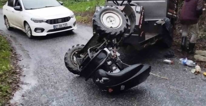 Alaplı’da pat pat kazası: 2 yaralı