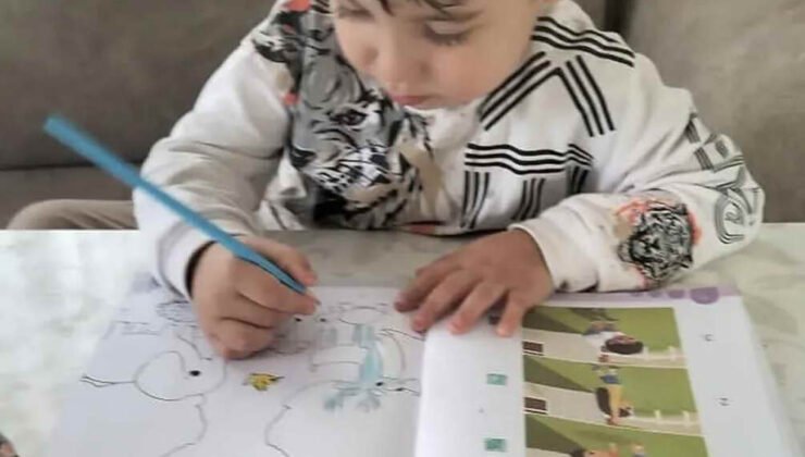 Anaokulu çıkışında kamyonetin altında kalan Sarp Eymen son yolculuğuna uğurlandı