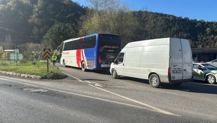 Ekiplerden kış lastiği uygulaması