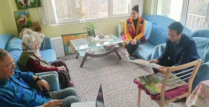 Ereğli Sosyal Hizmetler’den Vefa Örneği: Kore Gazisi Mustafa Can’ın ailesine ziyaret