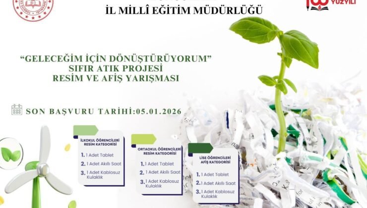 “Geleceğim İçin Dönüştürüyorum” yarışması için başvurular başladı