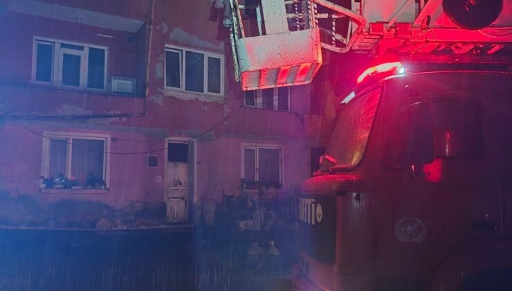 Kozlu’da itfaiye ekipleri faciayı önledi