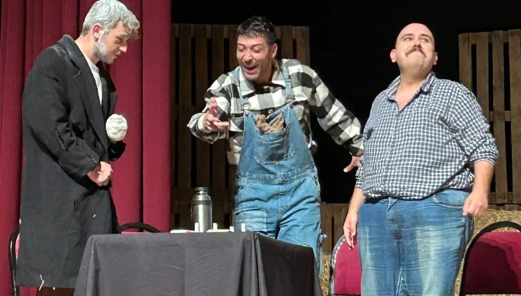 Muğla'Da 'Fareler Ve İnsanlar' Tiyatroseverlerle Buluştu