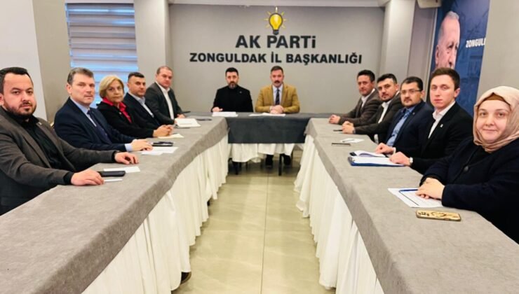 AK Parti Zonguldak Teşkilatı Yeni Yol Haritasını Belirledi