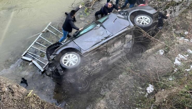 Bakacakkadı’da korkutan kazada 1 kişi yaralandı