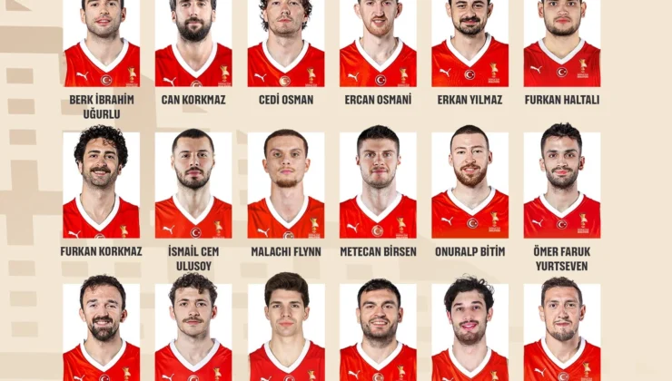 'A Erkek Milli'Lerin 18 Kişilik Aday Kadrosu Açıklandı