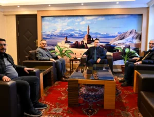 Ağrı'Da Gazetecilerden Emniyet Müdürü Önder’e Ziyaret