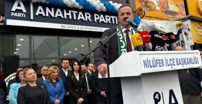 Anahtar Parti Nilüfer İlçe Başkanlığı Hizmete Açıldı