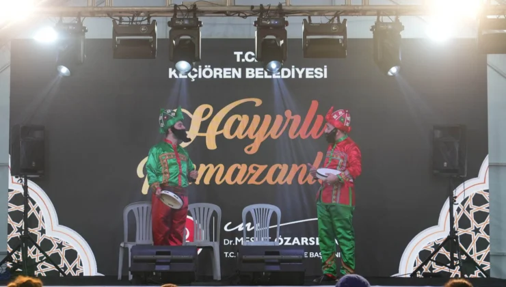 Ankara Keçiören'De Ramazan Sokağı Vatandaşlarla Buluşuyor