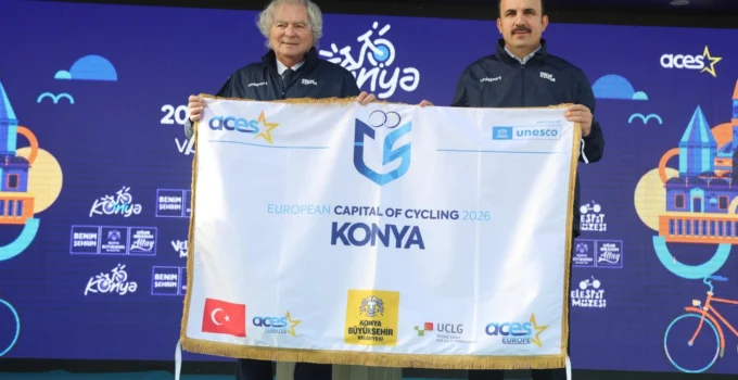 Avrupa'Ya Bisilet Kültürü Konya'Dan Yayılacak… Konya'Da Avrupa Bisiklet Başkenti Unvanı Ve Velespit Müzesi Açılışı