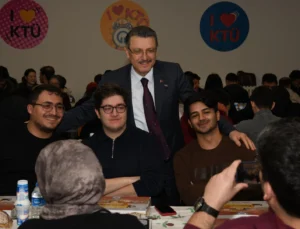 Başkan Genç, Ktü’lü Öğrencilerle Iftar Sofrasında Buluştu