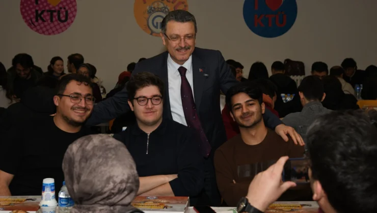 Başkan Genç, Ktü’lü Öğrencilerle Iftar Sofrasında Buluştu