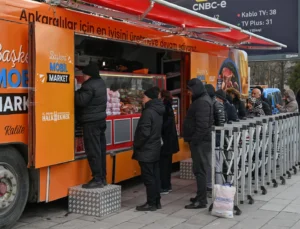 Başkent Mobil Market Ile Et Satışı Başladı 