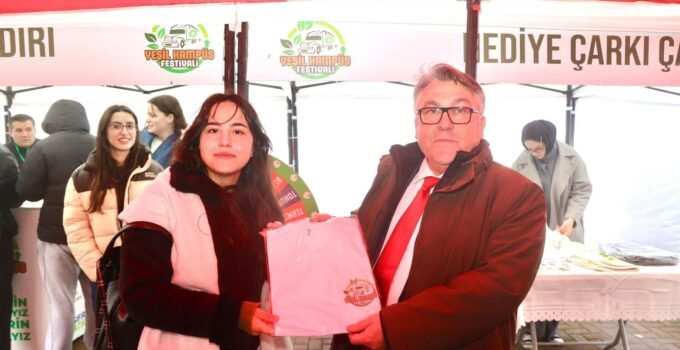 Doğa Dostu Çevre Tırı BEUN’da Gençlerle Buluştu