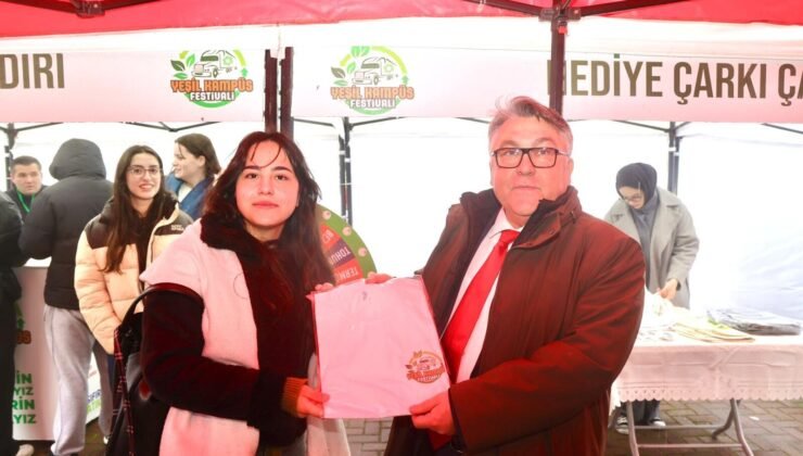 Doğa Dostu Çevre Tırı BEUN’da Gençlerle Buluştu