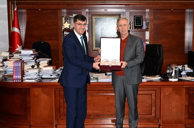 Eyüp Kahveci'Den Mansur Yavaş'A Ziyaret