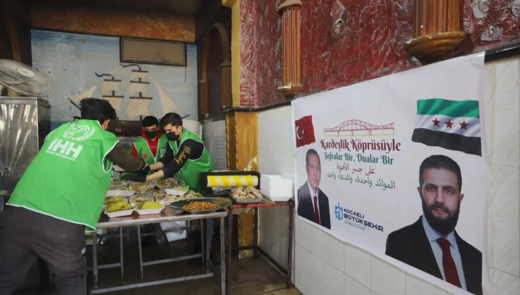 Kocaeli'Den Suriye Rakka'Da Iftar Bereketi