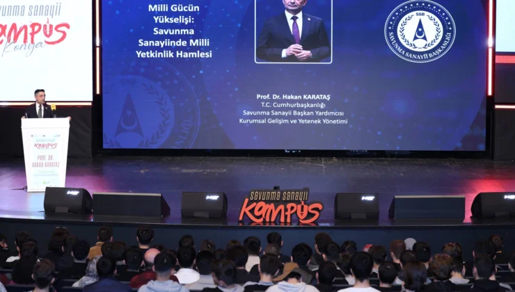 Konya’da Savunma Sanayii Kampüs Programı Düzenlendi