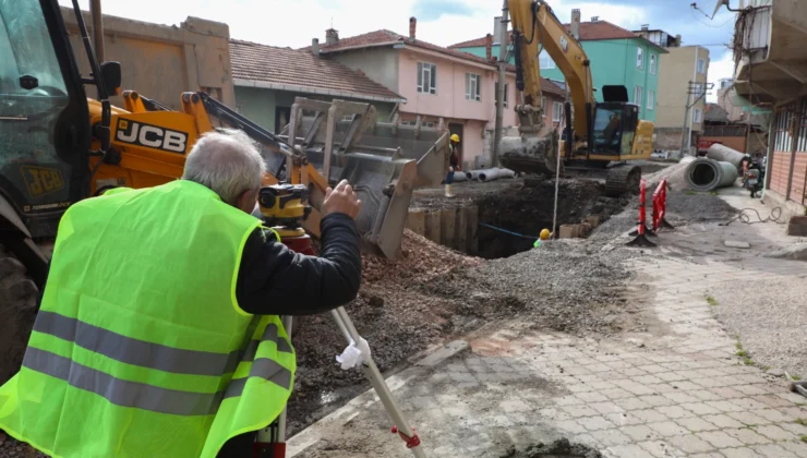 Mustafakemalpaşa’nın Altyapısı Büyükşehir’le Yenileniyor