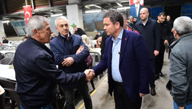 Osmangazi Belediye Başkanı Erkan Aydın’dan Çiftehavuzlar’da Anlamlı Buluşma