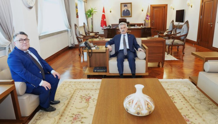 Rektör Özölçer’den Danıştay Başkanı Yiğit’e Ziyaret