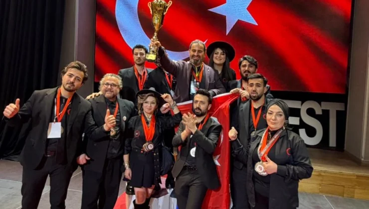 Türk Kuaför Milli Takımı, Rusya’da Avrupa Şampiyonu 0Ldu!