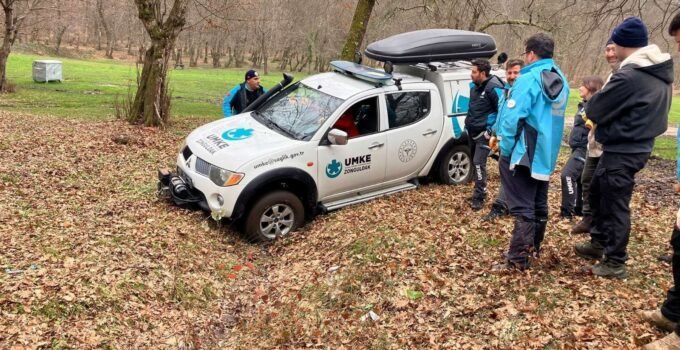 UMKE personellerine zorlu arazi eğitimi