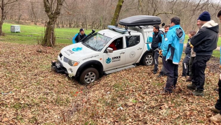 UMKE personellerine zorlu arazi eğitimi