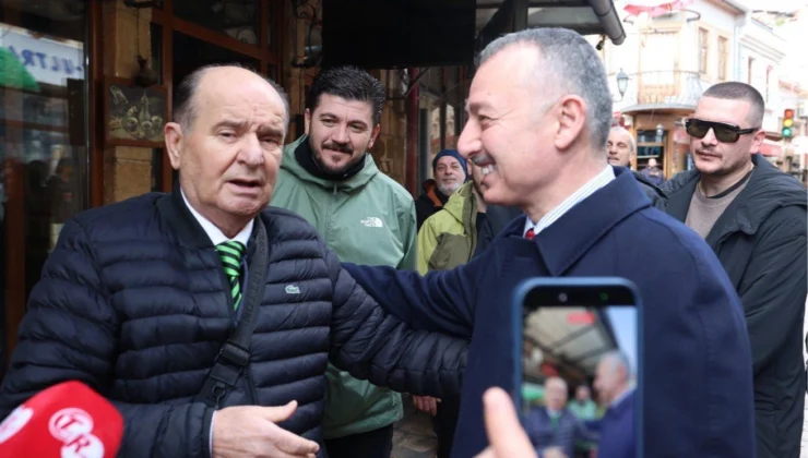 Üsküp Sokaklarında Türkiye Sevgisi