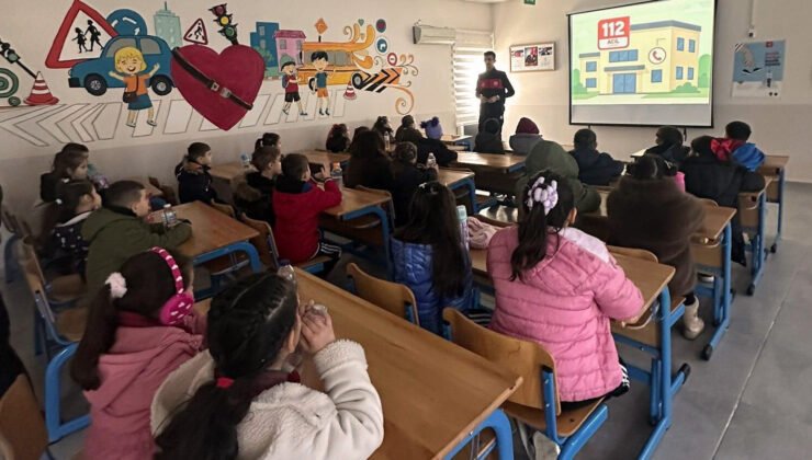 Zonguldak’ta öğrencilere ‘Tek Numara 112’ bilinci aşılanıyor