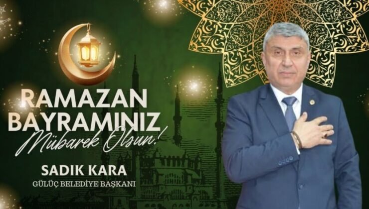 SADIK KARA BAYRAM TEBRİĞİ